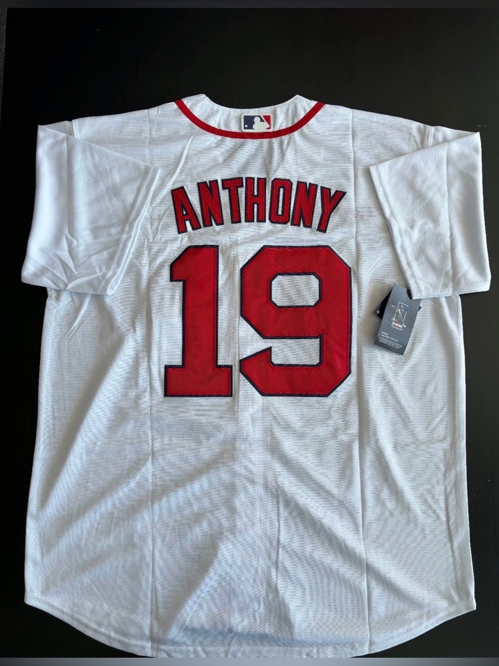 Roman Anthony #19 Men's Boston Red Sox White Flex Jersey Medium - NWT
